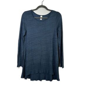 NWT Blue Long Sleeve Tunic Top | Lazy Sunday | Small